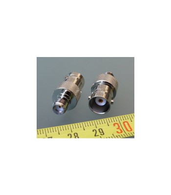 Adaptor, BNC-Female - SMA-Female Adaptor, BNC-Female - SMA-Female